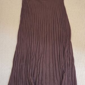 a new day Chocolate Brown Maxi Skirt